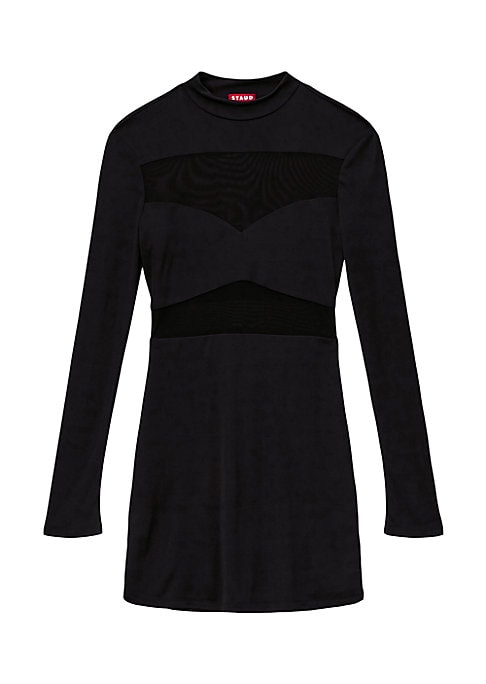 Chic Mesh Mini Dress
