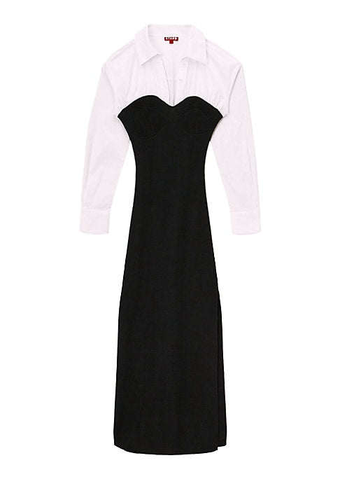 Chic Layered Midi Dress