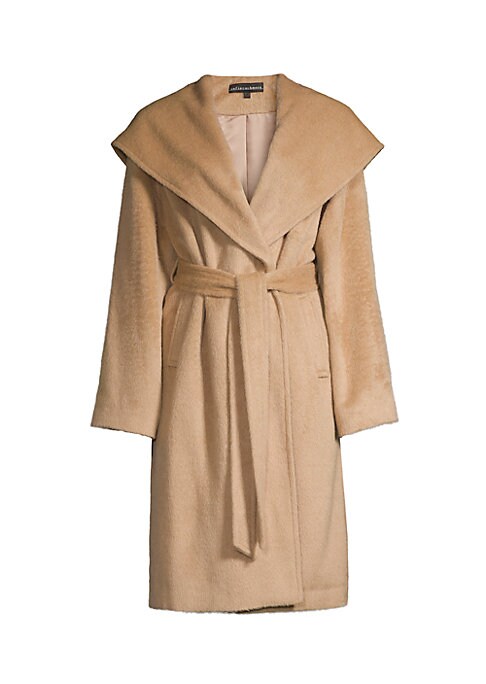 Cozy Hooded Wrap Coat