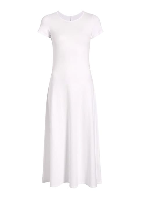 Casual A-Line Midi Dress
