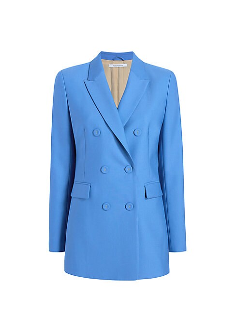 Elegant Wool Blend Blazer