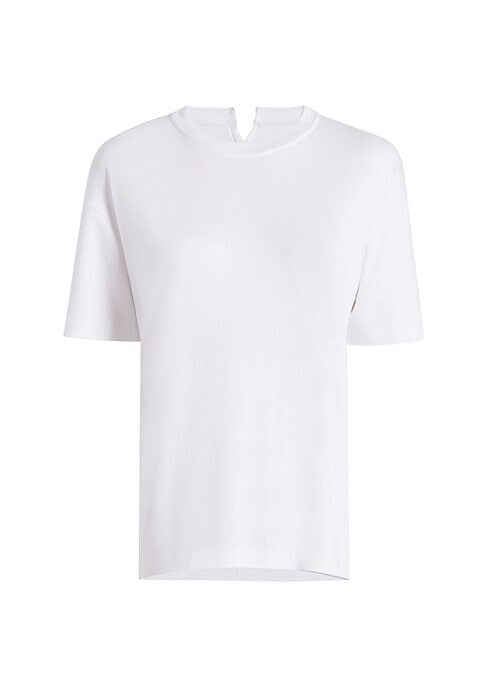 Curved Hem Organic Tee