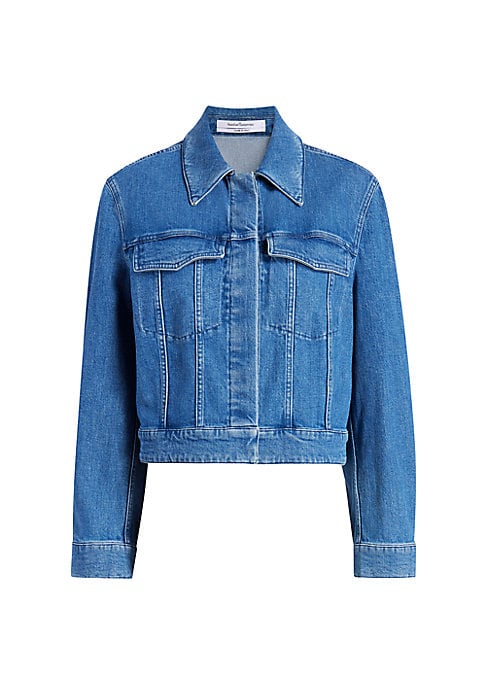 Tailored Denim Blazer