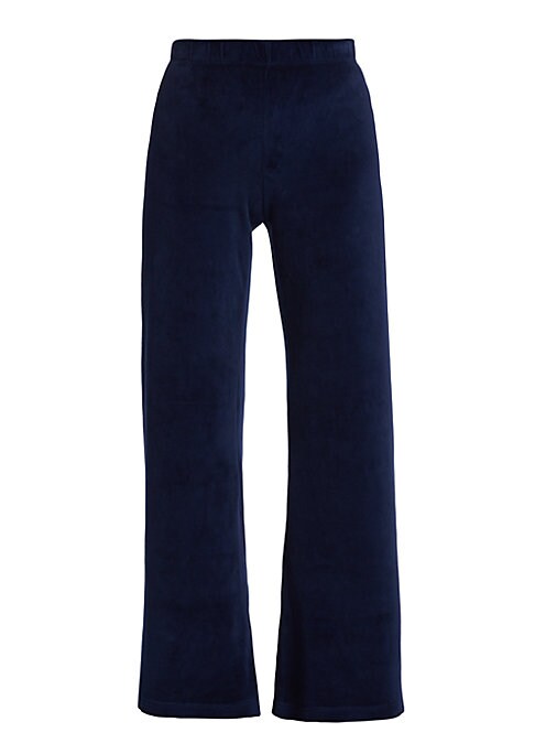 Velvet Flare Trousers