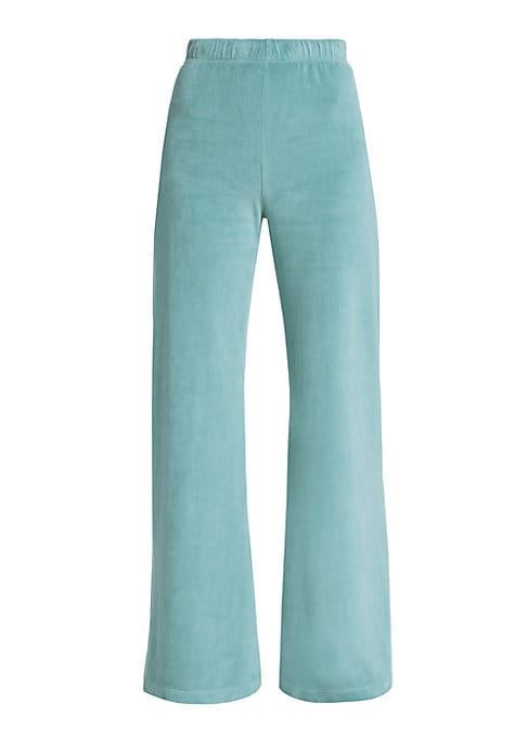 Velour Flare Pants