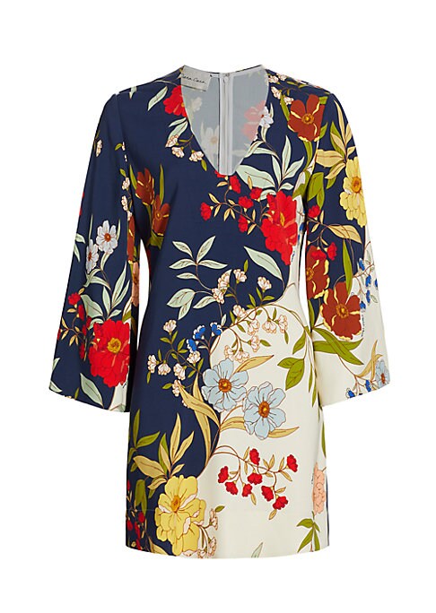 Floral V-Neck Minidress