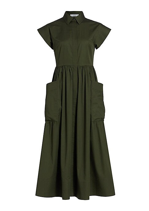 Chic Cotton Midi Dress