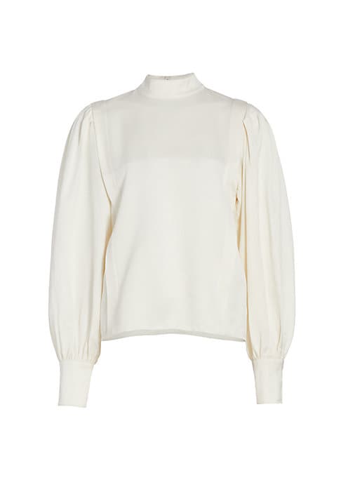 Balloon Sleeve Chic Blouse