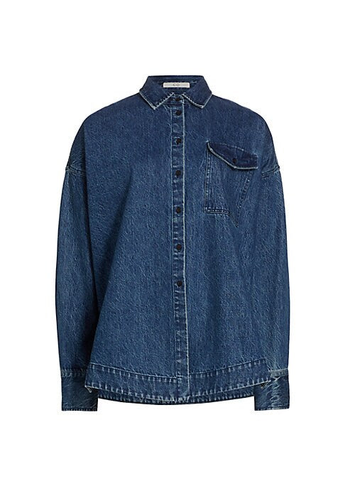 Chic Denim Overshirt