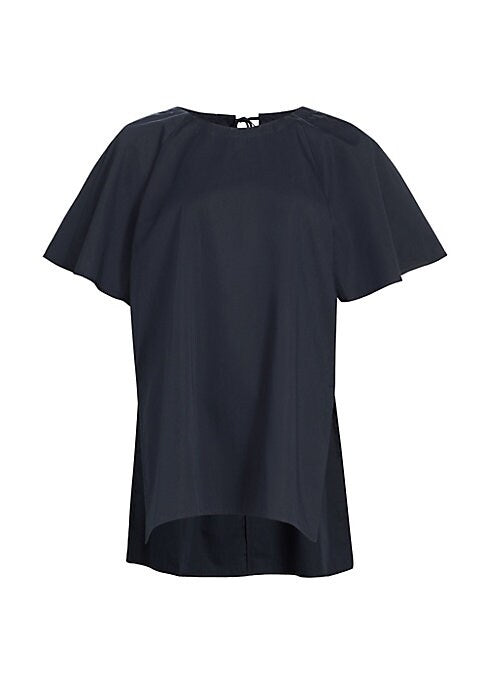 Chic Cape Blouse