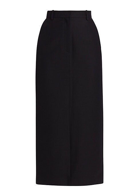 Sleek Crepe Pencil Skirt