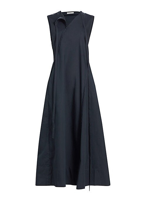 Luxe Linen Asymmetrical Dress