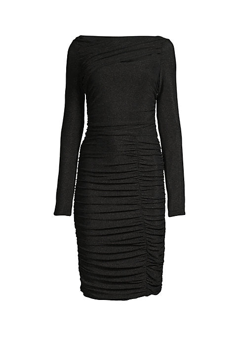 Glitter Ruched Dress