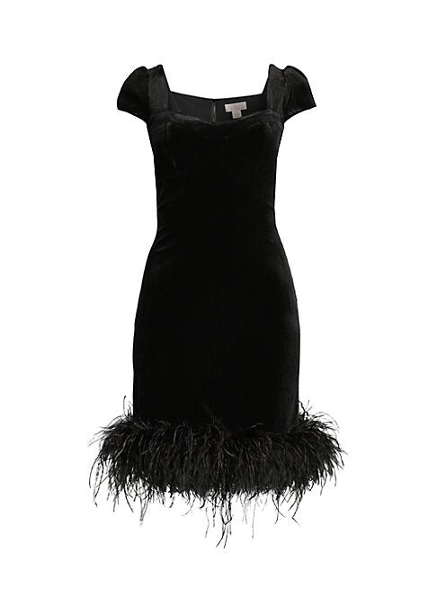 Feathered Velvet Delight