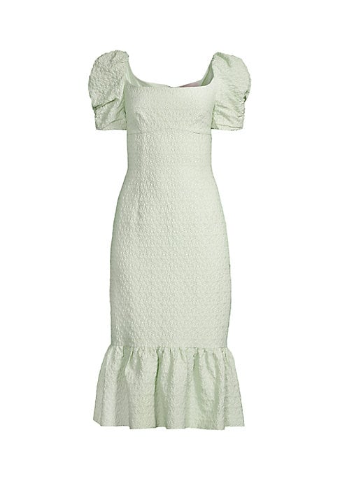 Ruffled Puff Dress