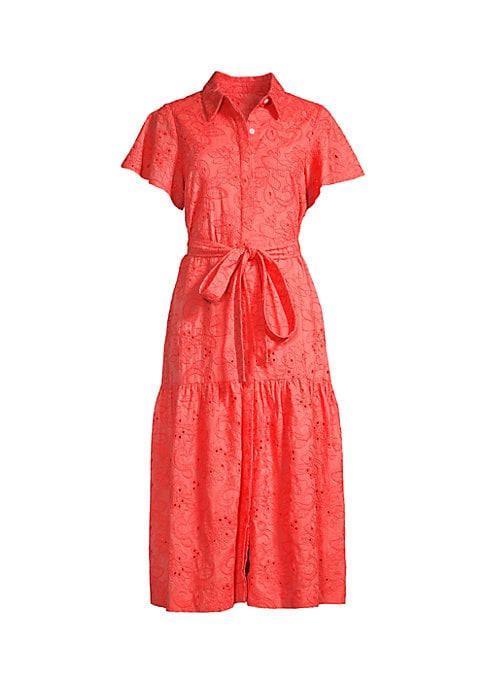 Elegant Eyelet Dress