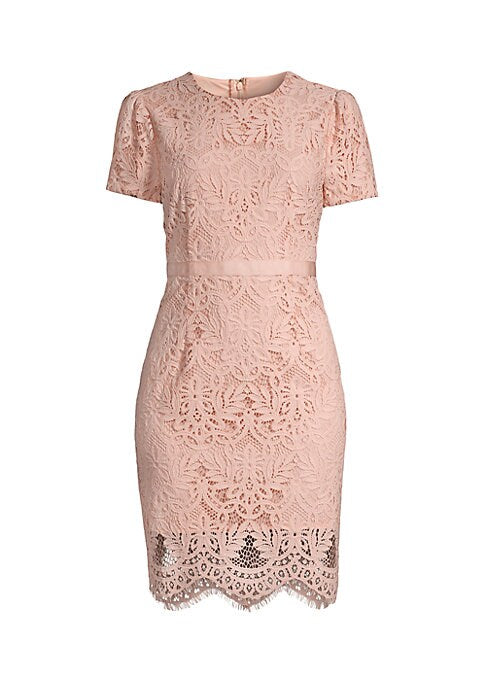 Lace Elegance Mini Dress