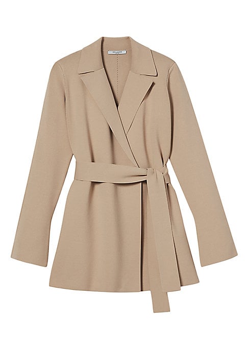 Chic Knit Blazer Coat