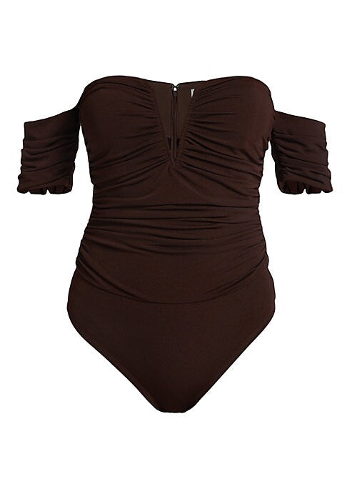 Sweetheart Ruched Bodysuit