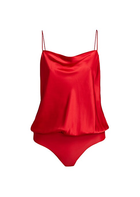 Silk Cowl Bodysuit