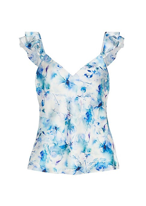 Floral Silk Cami Top
