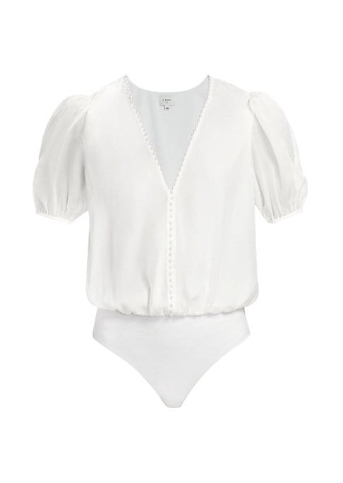 Luxe Pearl Trim Bodysuit