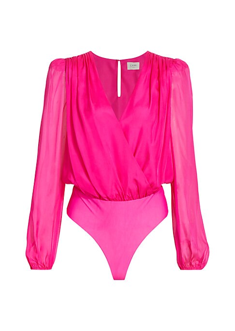 Chic Pleated Bodysuit
