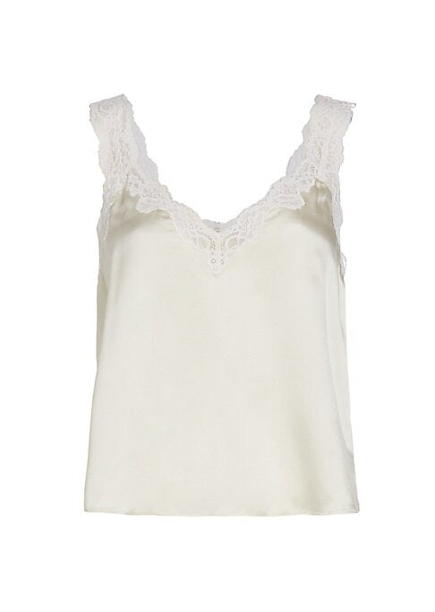 Luxe Lace Silk Cami