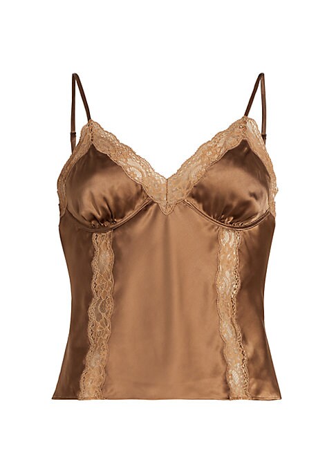 Luxe Lace Silk Cami