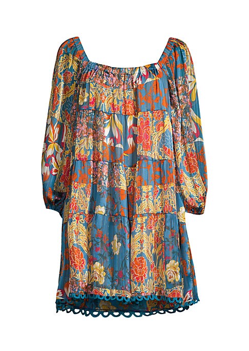 Vibrant Floral Mini Dress