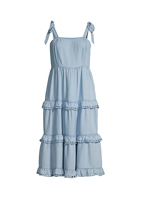 Flowy Tied Midi Dress