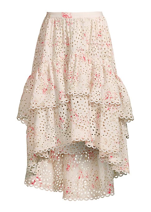 Chic Hemline Skirt