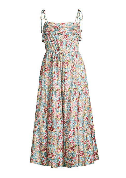 Floral Charm Midi Dress