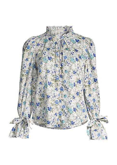 Whimsical Floral Blouse