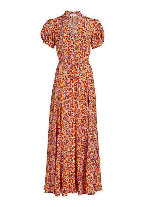 Floral Elegance Maxi Dress