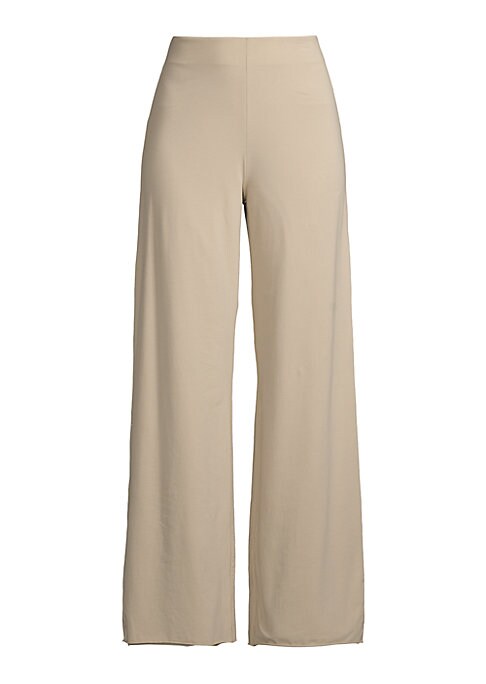 Cozy Wide-Leg Cotton Trousers