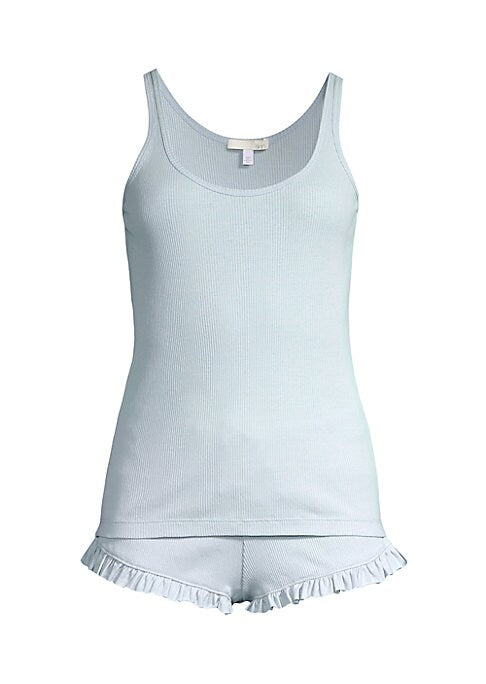 Ribbed Cotton Tank Set