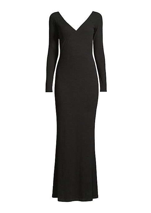 Flattering Surplice Maxi Dress