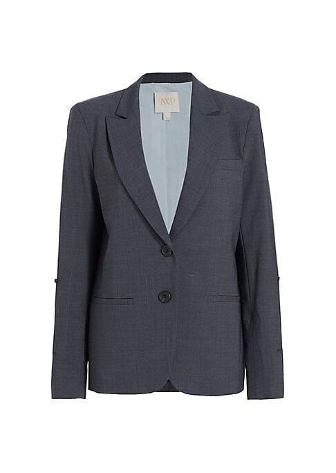 Plaid Chic Blazer