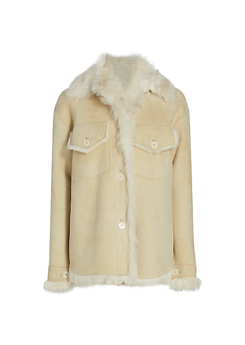 Cozy Reversible Leather Coat