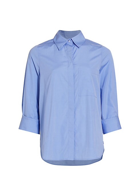 Breezy Hem Button-Up