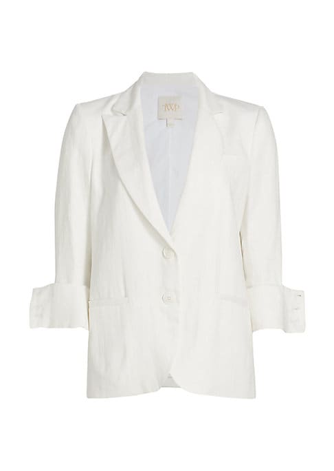 Relaxed Linen Blazer