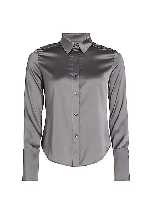 Silk Charmeuse Button-Up Bliss