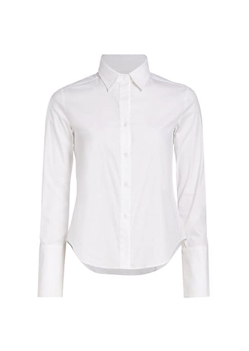 Striped Stretch Cotton Shirt