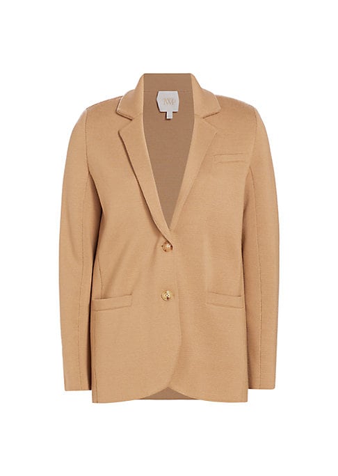 Chic Wool Blend Blazer