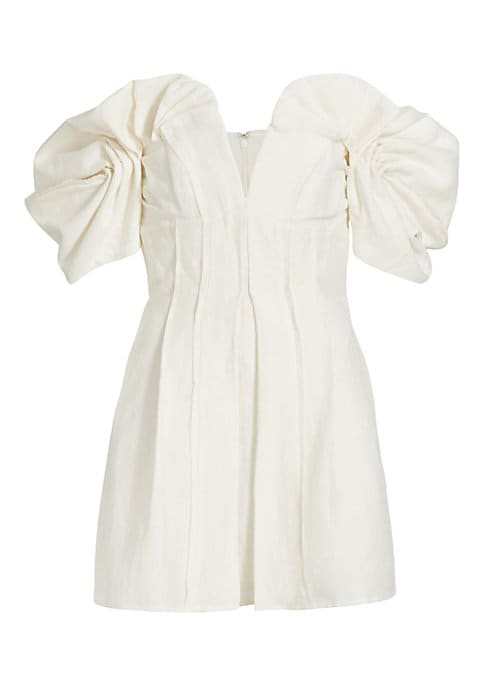 Sweetheart Sleeve Minidress
