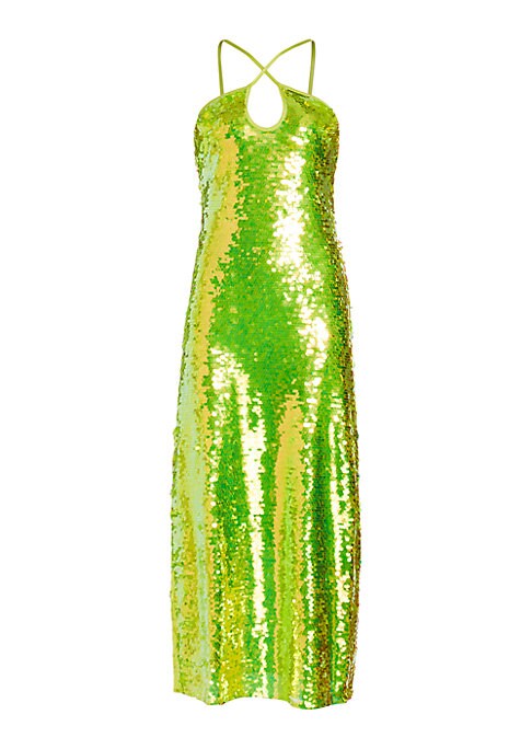 Lustrous Sequin Maxi Dress