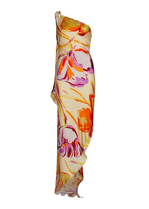 Tropical Floral Elegance Dress