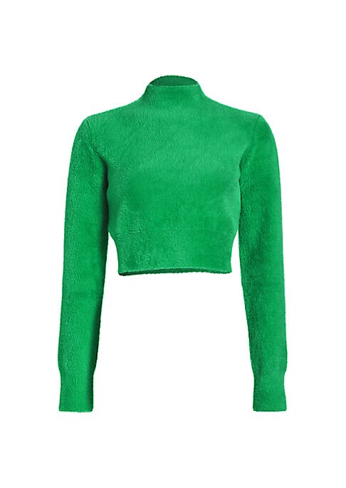 Fuzzy Funnel Sweater