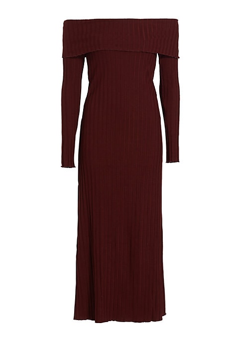 Chic Ribbed Sweaterdress